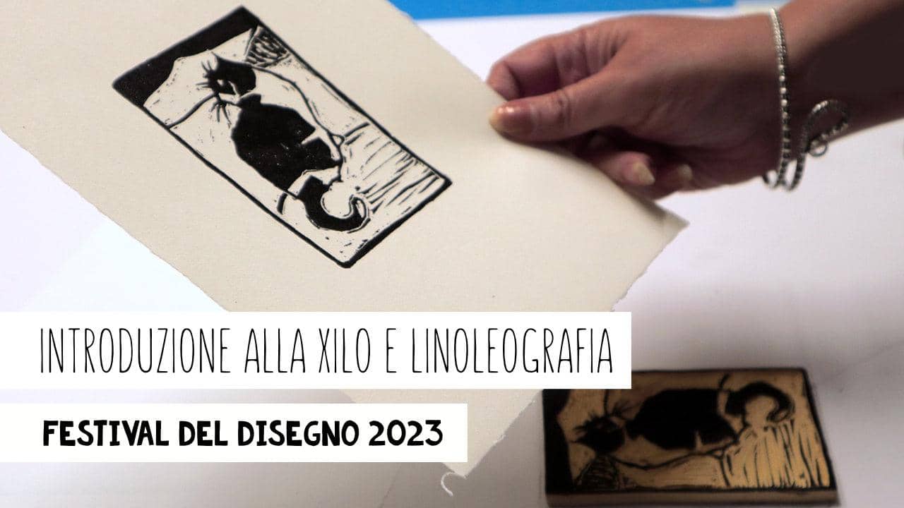 Introduzione alla Xilografia e la Linoleografia - festival del disegno 2023