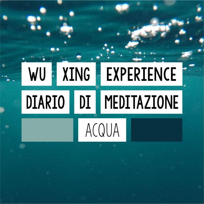 wu xing experience diario di meditazione acqua