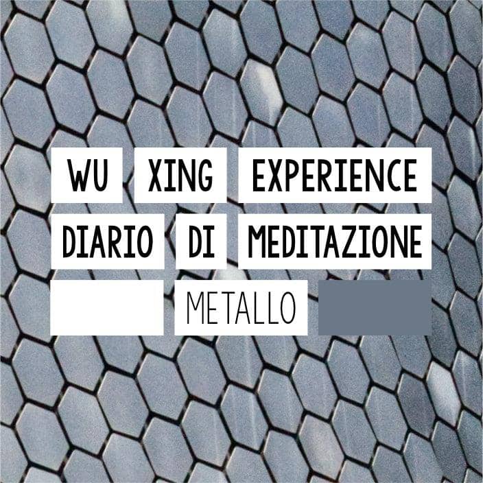wu xing experience diario di meditazione metallo